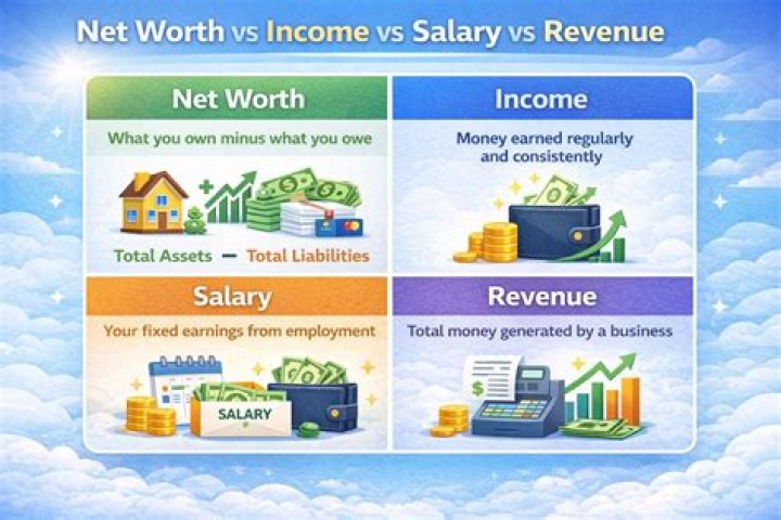 Net Worth And Income Decoded